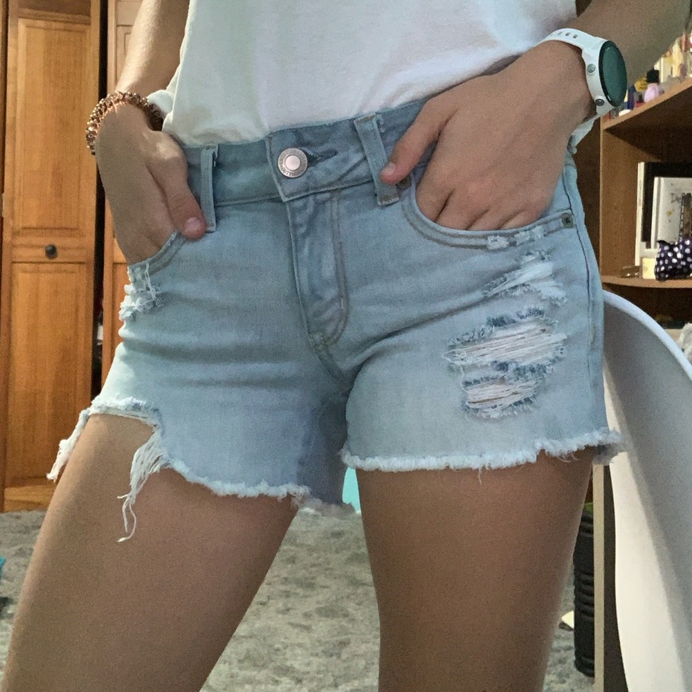 American Eagle Distressed Shorts